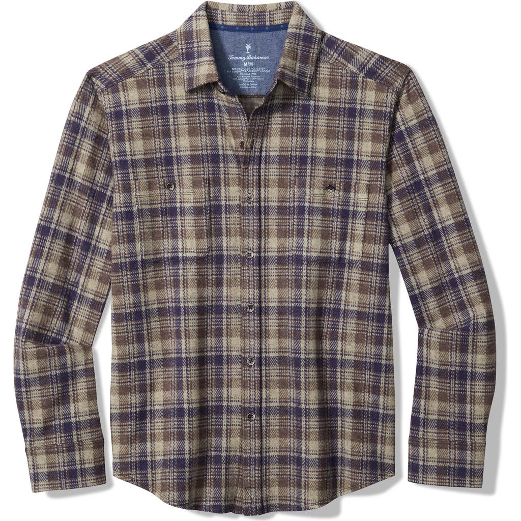 Tommy Bahama Fireside Tahoe Plaid Flannel Button-up Shirt In Multi