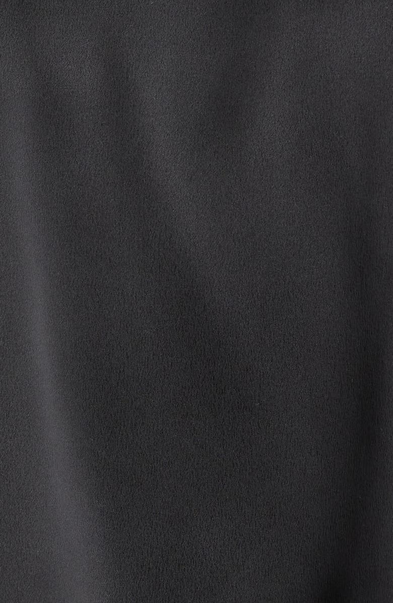 Lunya Racerback Washable Silk Short Pajamas, Alternate, color, Immersed Black