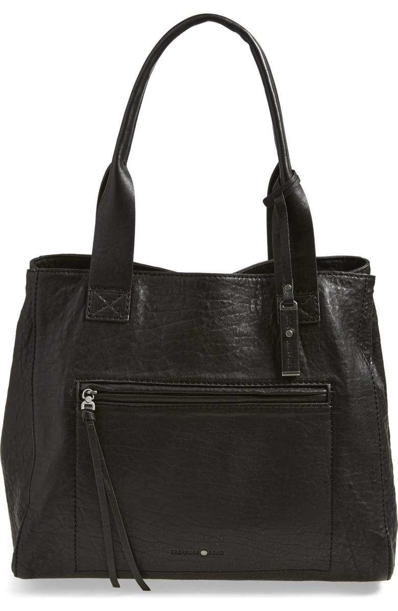 Treasure & Bond Treasure&Bond Welt Pocket Tote, Main, color,