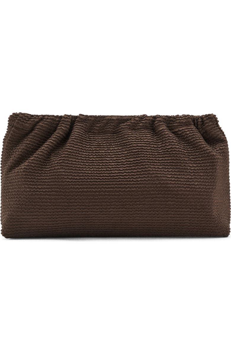MANGO Textured Cosmetics Bag, Main, color,