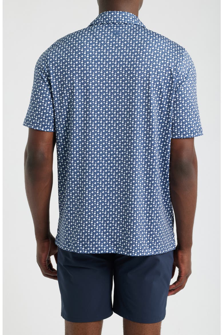 Game Day XC+™ Football Helmet Print Performance Polo, Alternate, color, NAVY