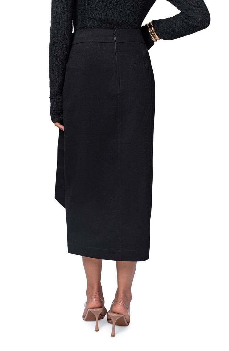 JLUXLABEL City Life Tie Waist Cargo Midi Skirt, Alternate, color, 