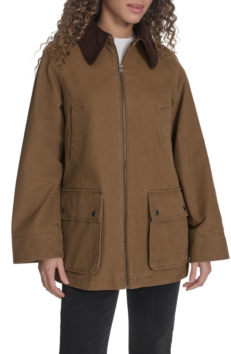 Levi's Four Pocket Barn Jacket, Main, color, Cognac
