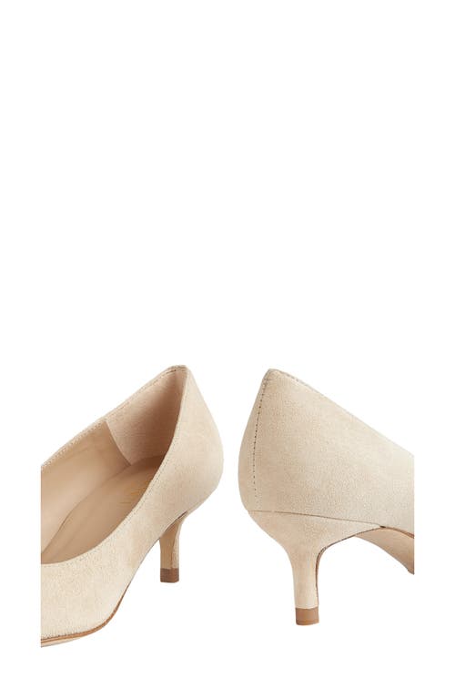 Lk Bennett Audrey Pointed Toe Kitten Heel Pump