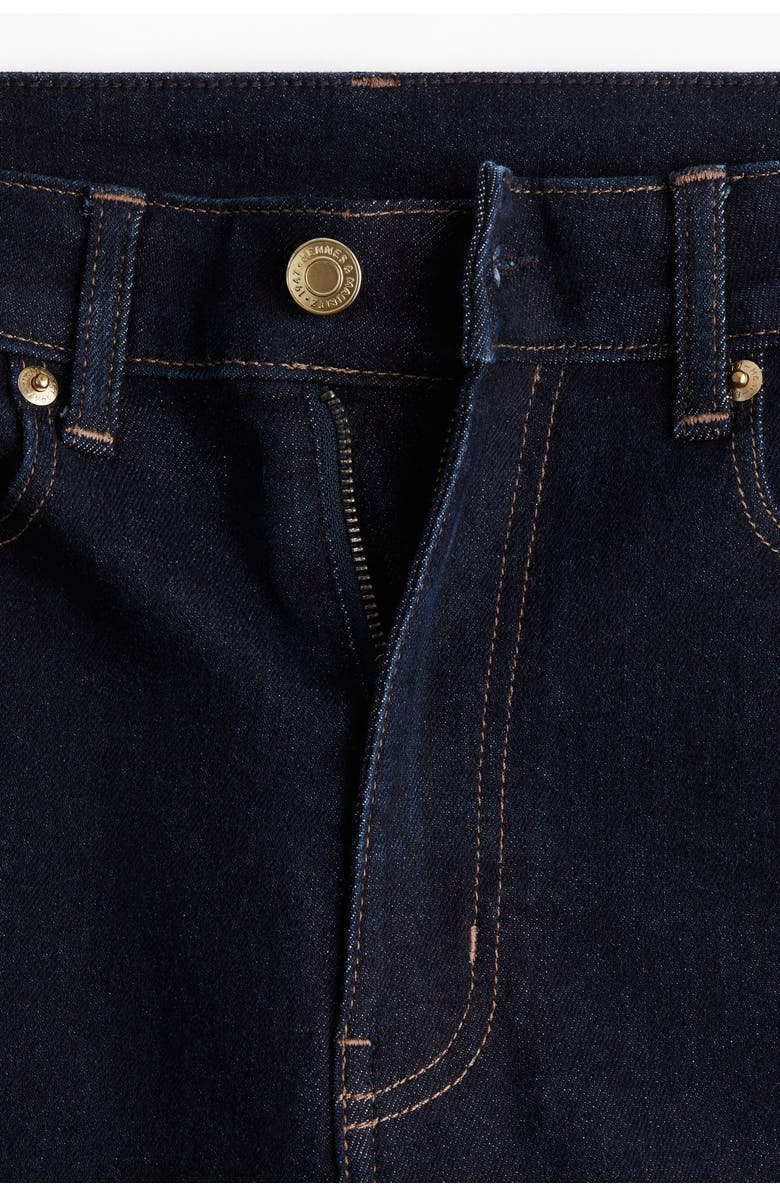 H&M Skinny High Waist Jeans, Alternate, color, Dark Denim Blue