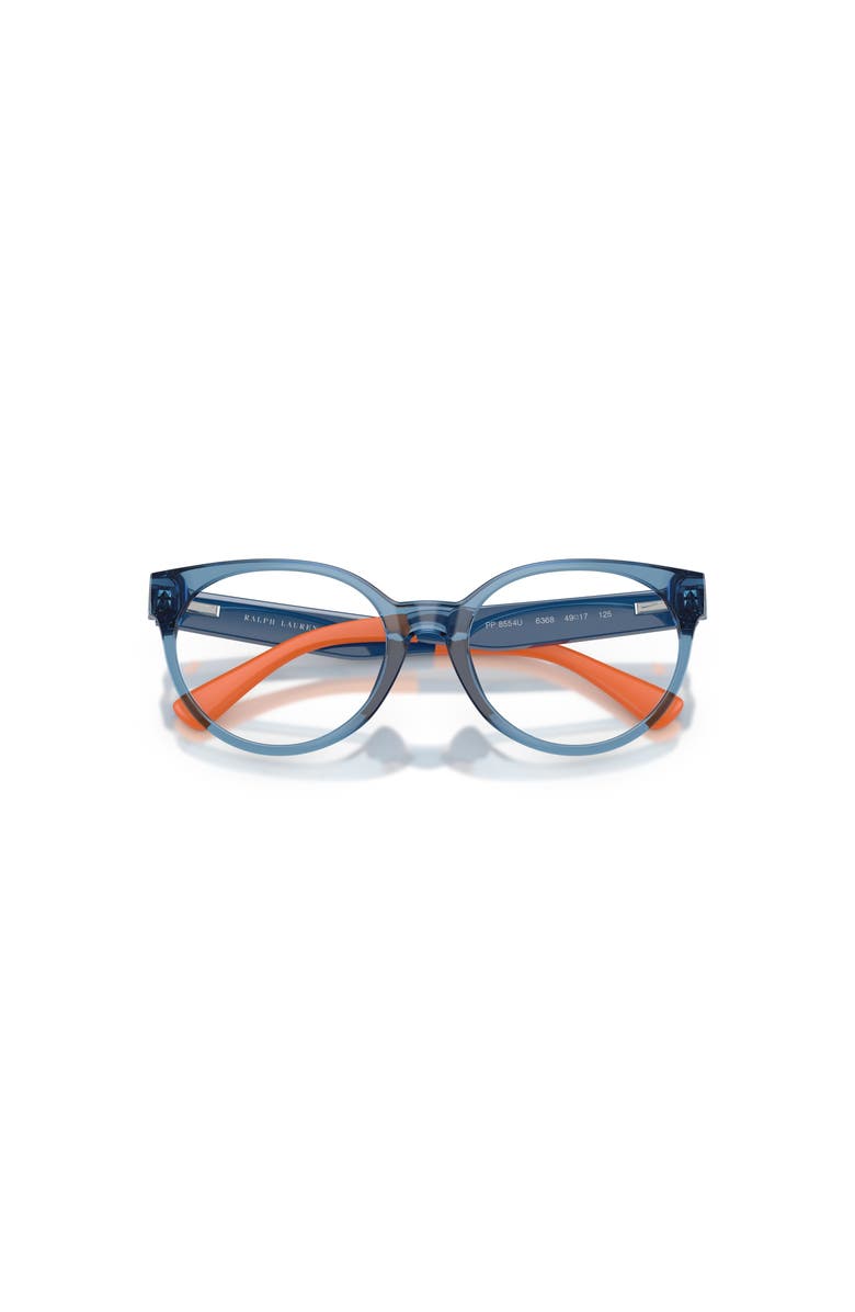 Polo Ralph Lauren 47mm Phantos optical glasses, Alternate, color, Blue