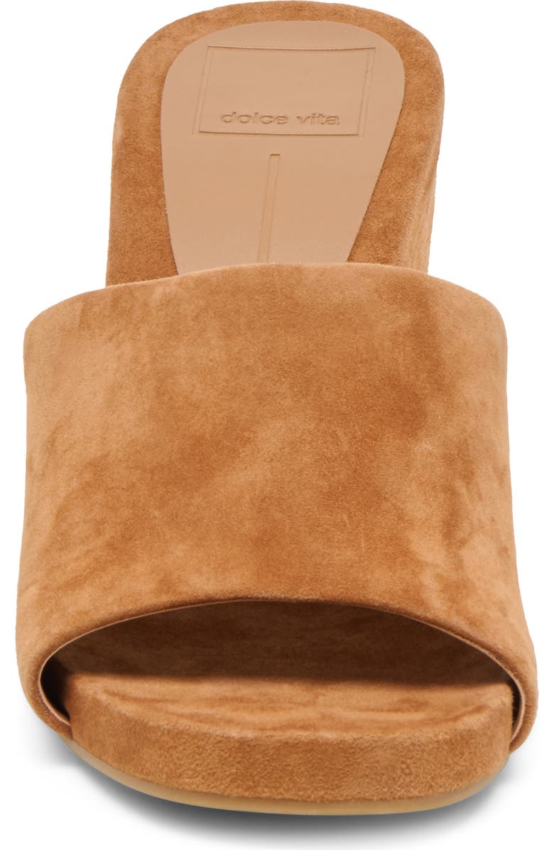 Dolce Vita Holta Wedge Sandal, Alternate, color, Brown Suede