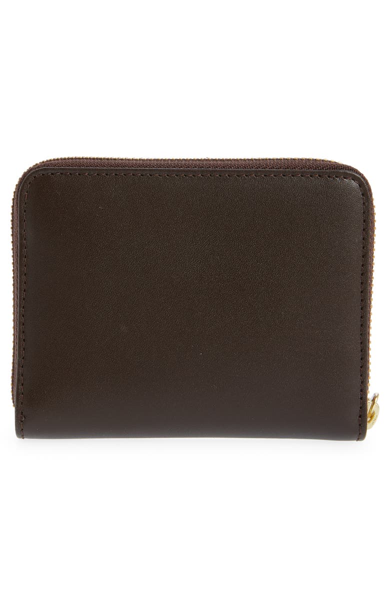 Comme des Garçons Wallets Classic Leather Zip Accordion Wallet, Alternate, color, Brown