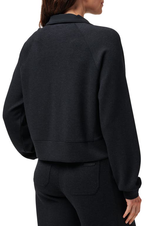 Travismathew Delightful Half Zip Pullover In Black