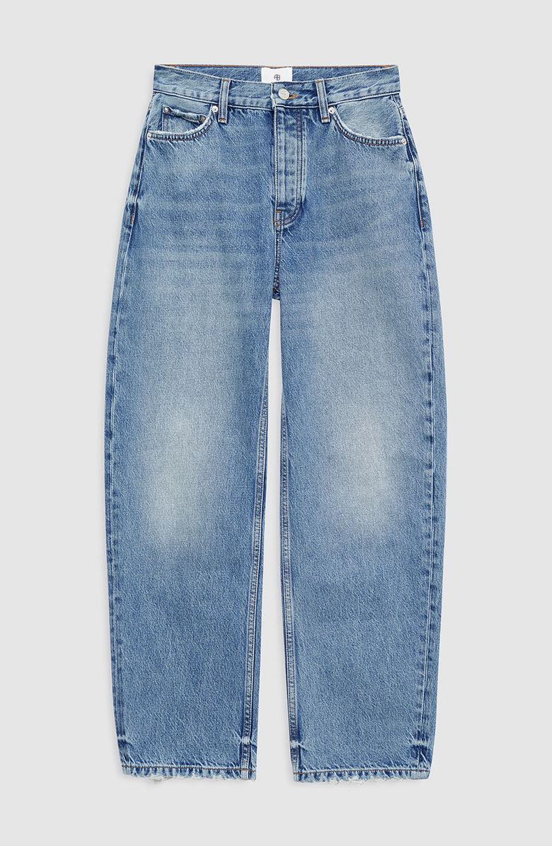 ANINE BING Fritz Jean, Alternate, color, Baltic Blue