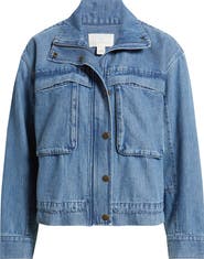 Caslon® Denim Utility Jacket