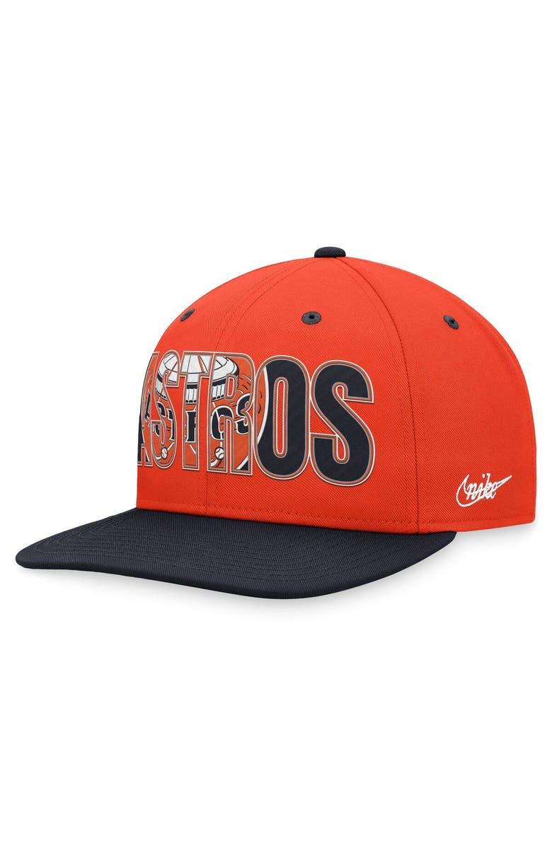 Nike Men's Nike Orange Houston Astros Cooperstown Collection Pro Snapback Hat, Alternate, color, Orange