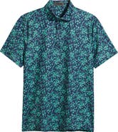 G/FORE Ditsy Floral Tech Jersey Golf Polo