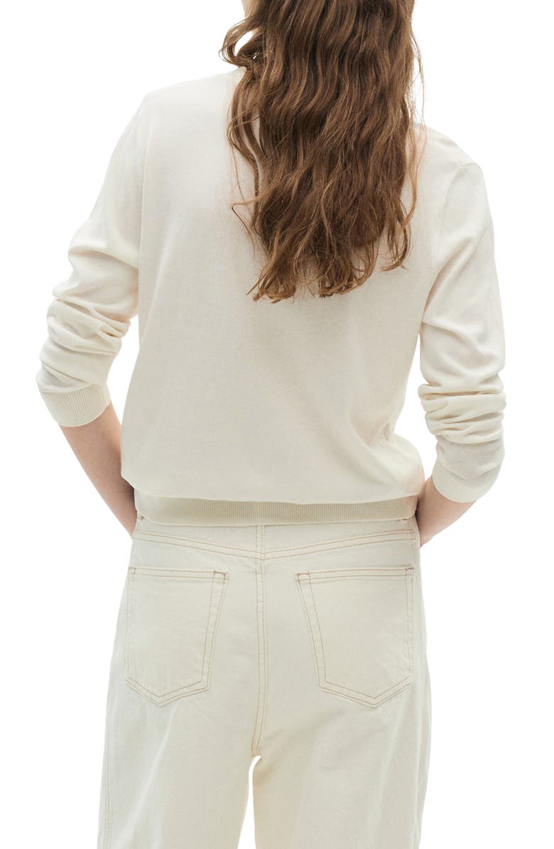 MANGO Luka V-Neck Cardigan, Alternate, color, 