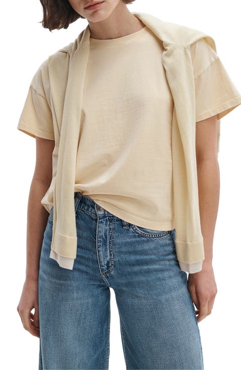 Kelly Washed Boxy Cotton T-Shirt