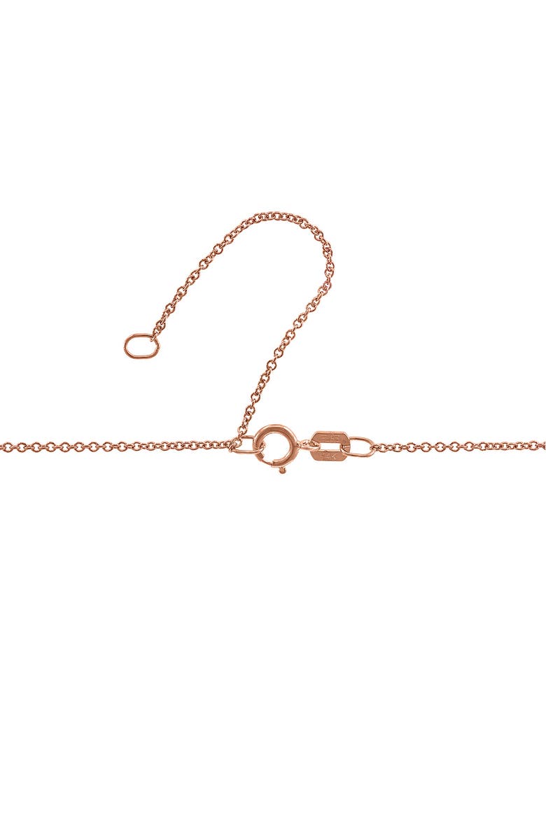 EFFY 14K Rose Gold Morganite & Diamond Pendant Necklace, Alternate, color, 