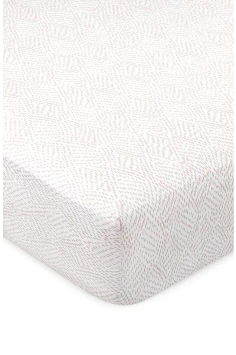 Print Portable Crib Sheet, Main, color, STASIA
