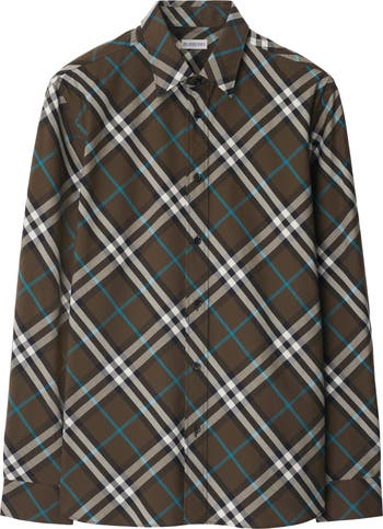 Regular Fit Check Cotton Shirt