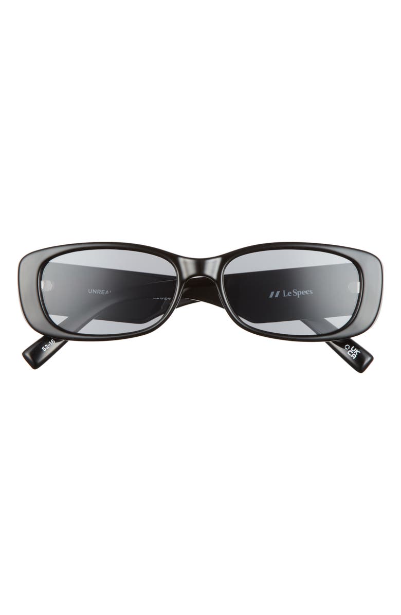 Le Specs Unreal 52mm Quilted Square Sunglasses, Main, color,