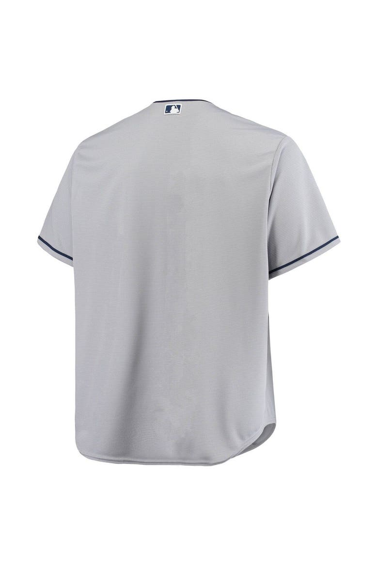 Men's Majestic Gray San Diego Padres Road Official Cool Base Jersey, Alternate, color, Gray