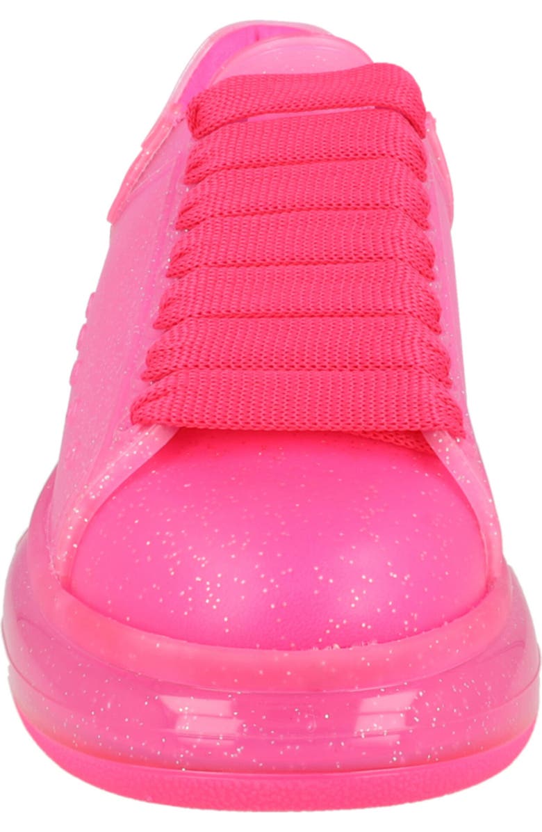 McQueen Glitter Sneaker, Alternate, color, Bright Pink