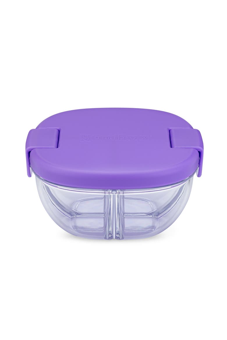 Snack Bowl with Leakproof lid, Alternate, color, Hazy Purple