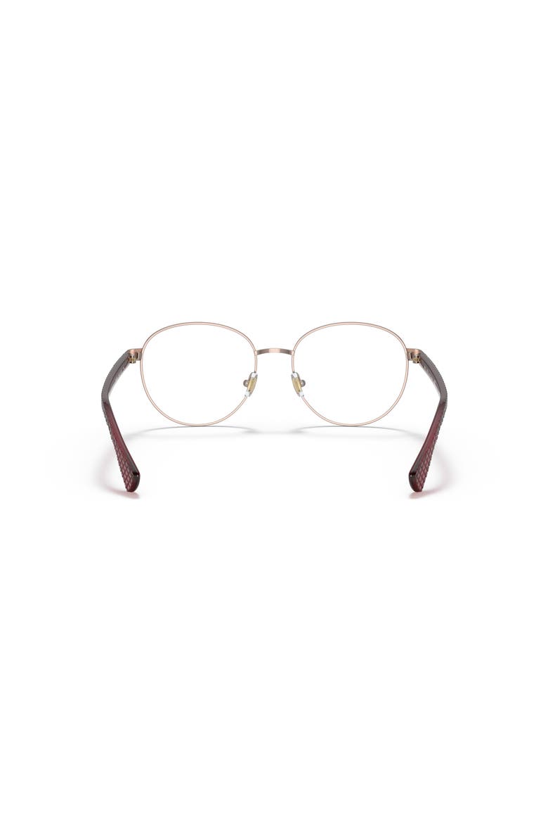53mm Round optical glasses, Alternate, color, Brown