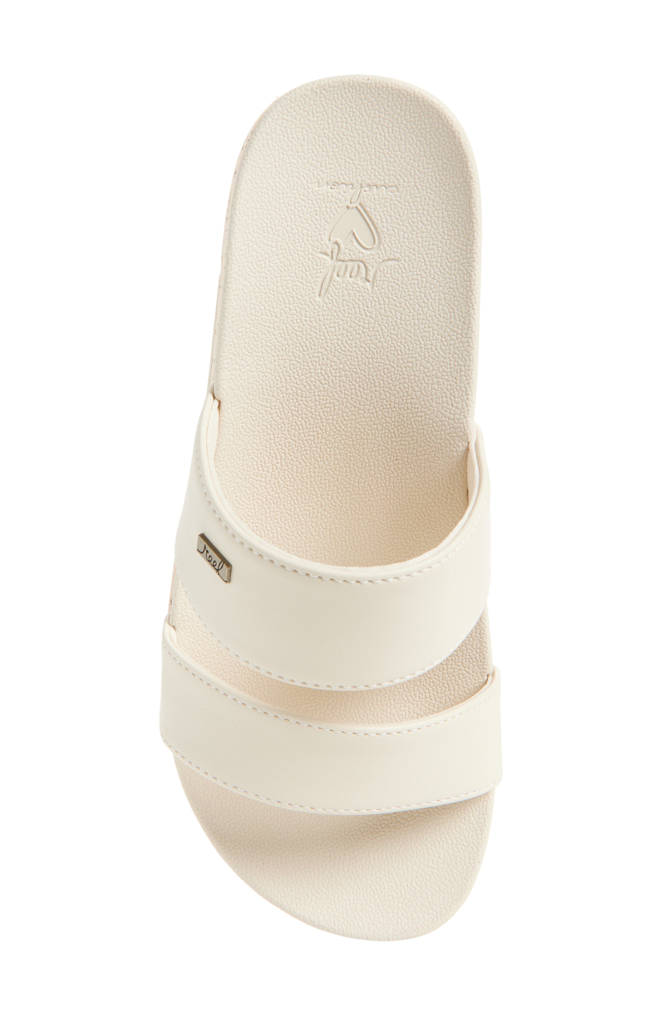Reef Horizon 2.5 Luca Platform Slide Sandal, Alternate, color, Vintage White
