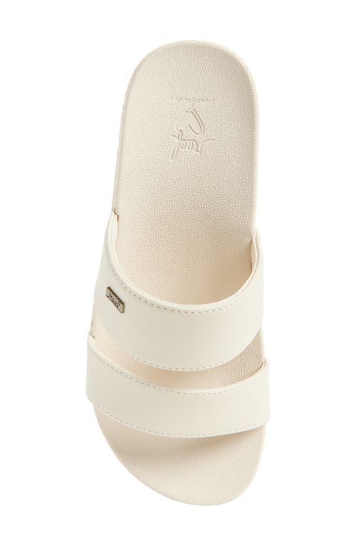 Reef Horizon 2.5 Luca Platform Slide Sandal In White