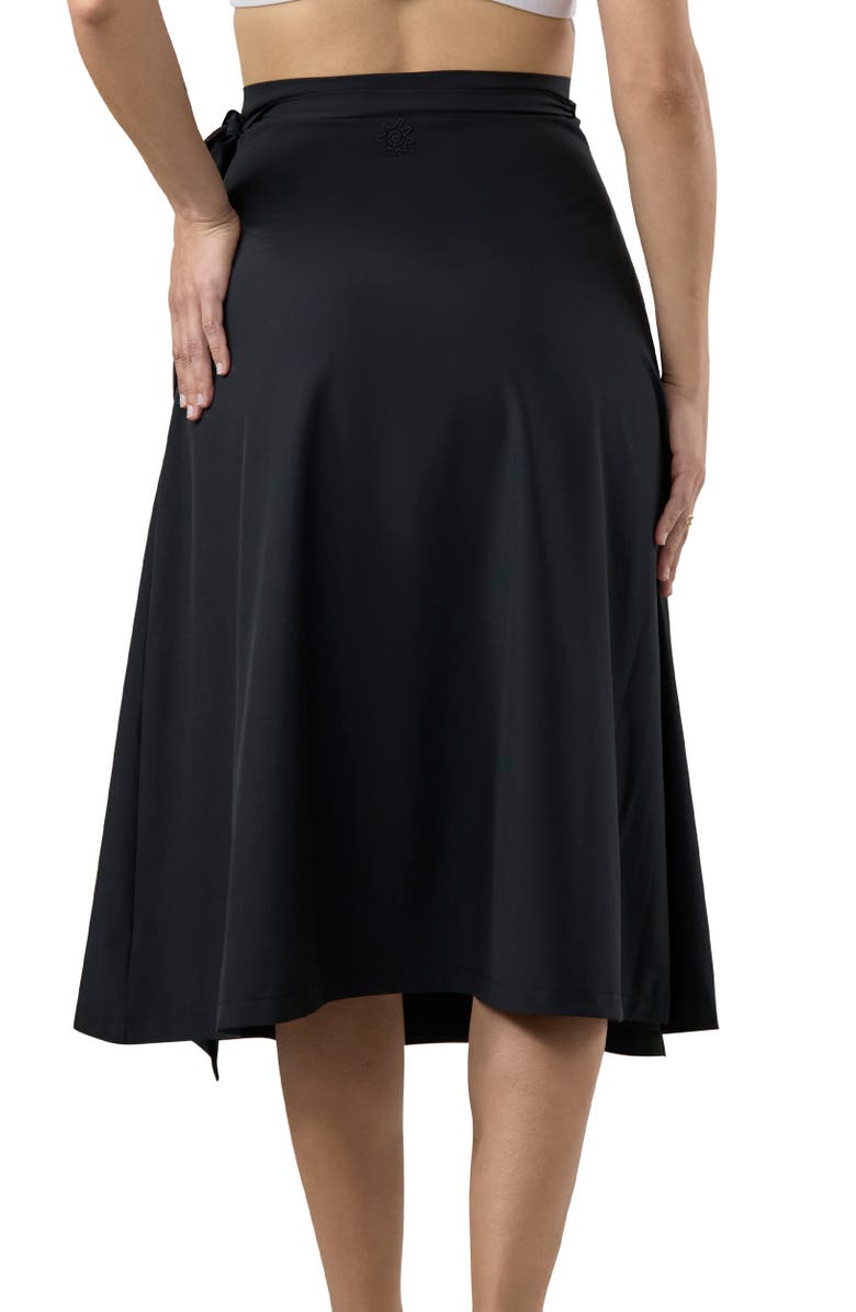 UV Skinz UPF Sun Wrap Skirt, Alternate, color, Black