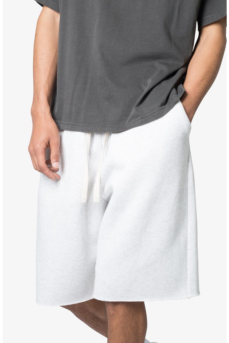 Ultra Baggy Sweat Shorts, Alternate, color, HEATHER GREY