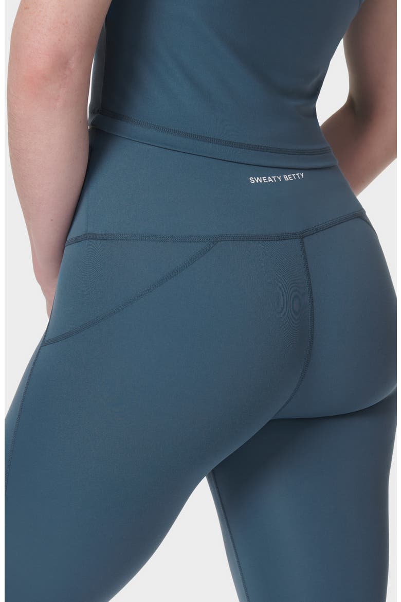 All Day Active Leggings, Alternate, color, SUBDUED BLUE