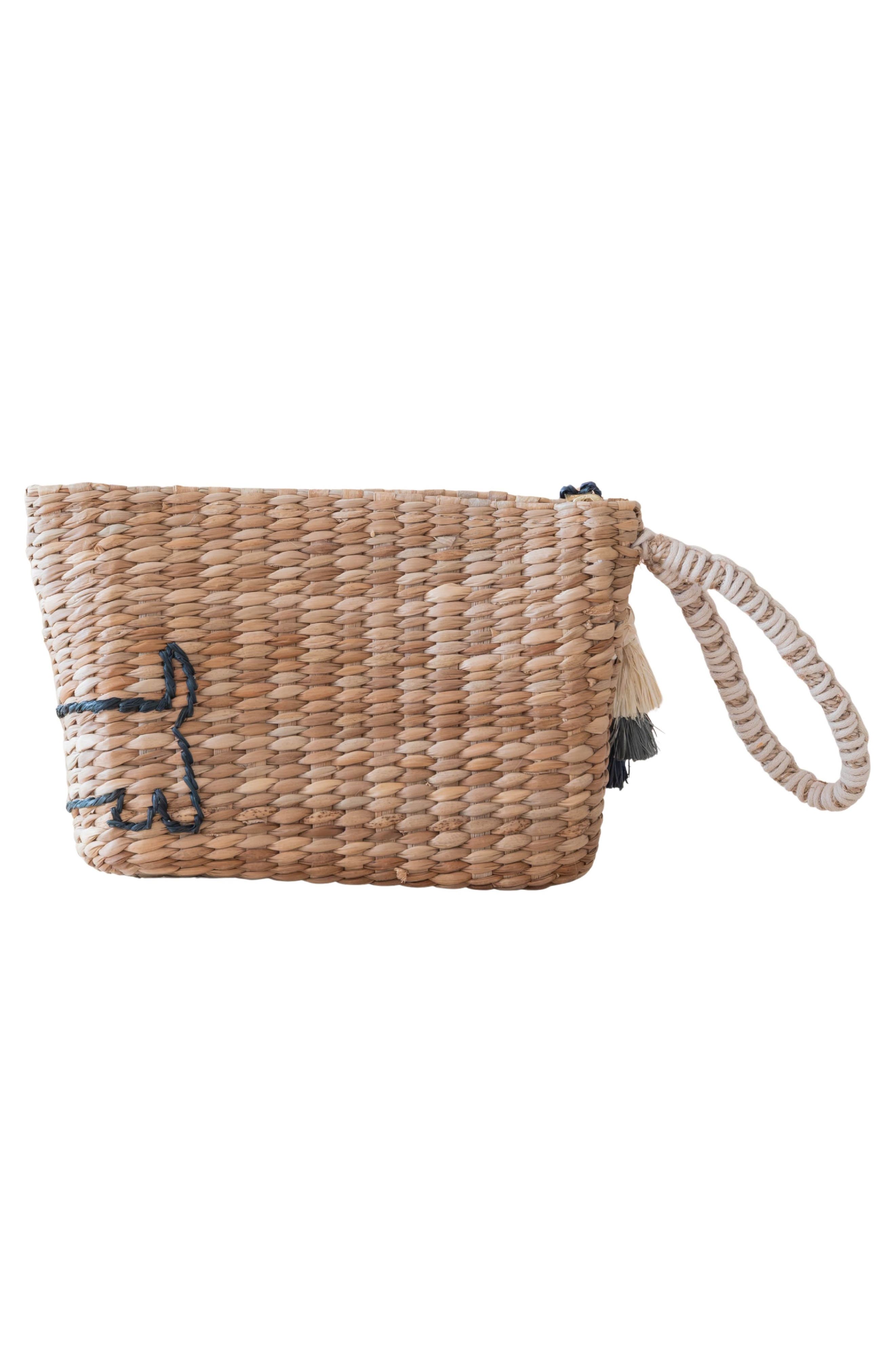 LIKHA Dachshund Embroidered Wristlet, Alternate, color, 