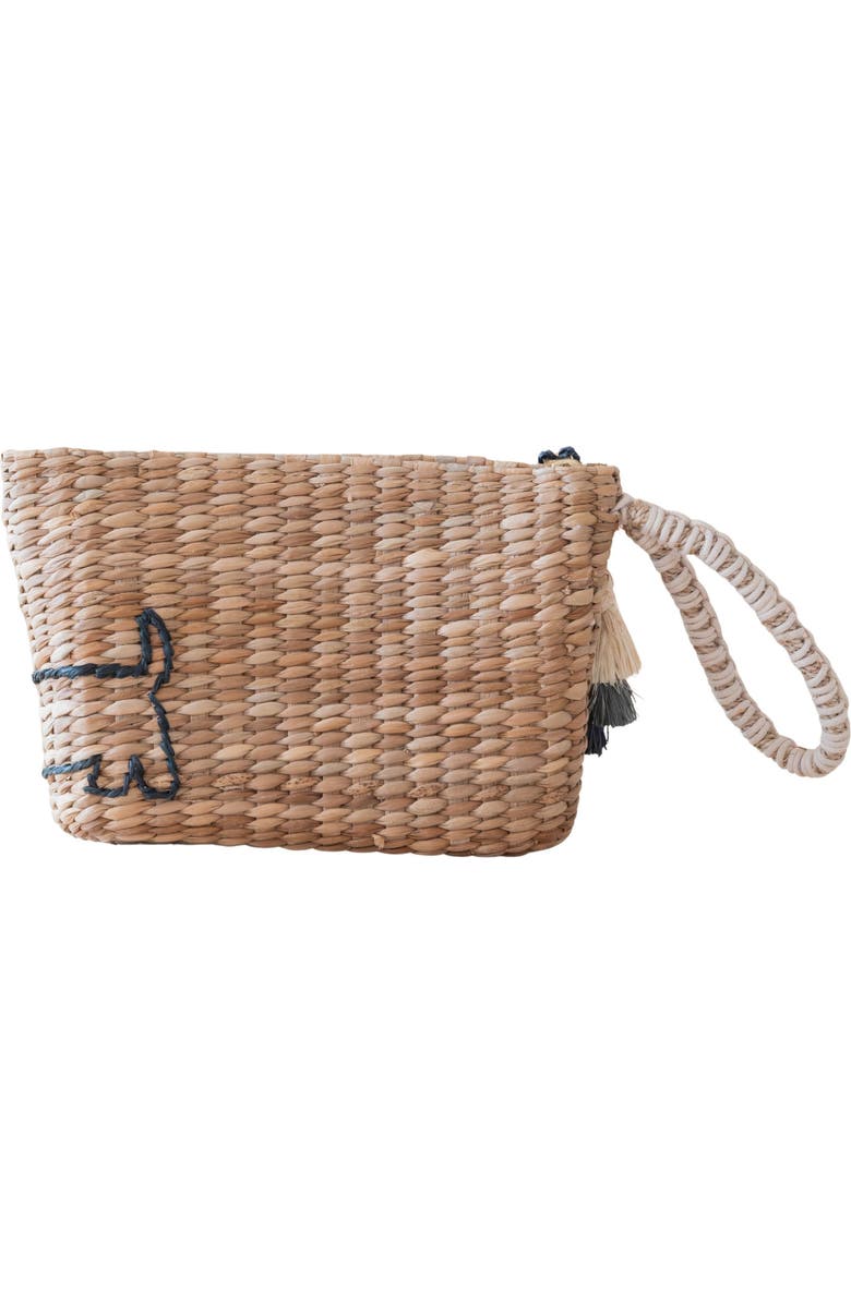LIKHA Dachshund Embroidered Wristlet, Alternate, color,