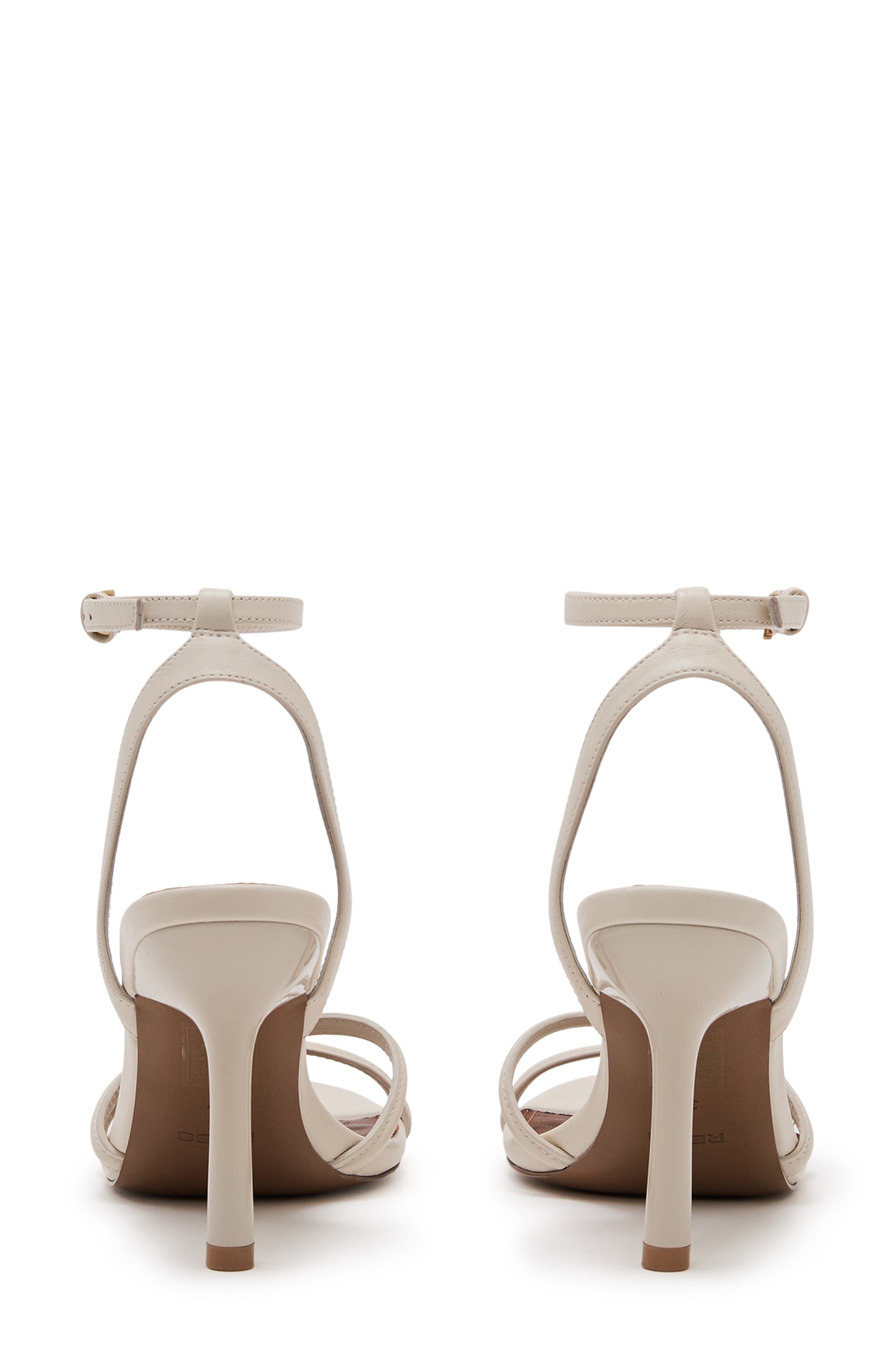 Annabelle Ankle Strap Sandal, Alternate, color, WHITE