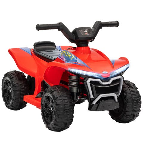 6V Kids ATV Quad with Rechargeable Battery, Forward 
Reverse