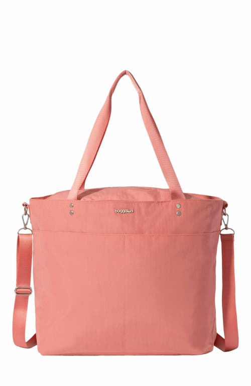 BAGGALLINI Large Carryall Weekender Tote Bag in Terracotta at Nordstrom