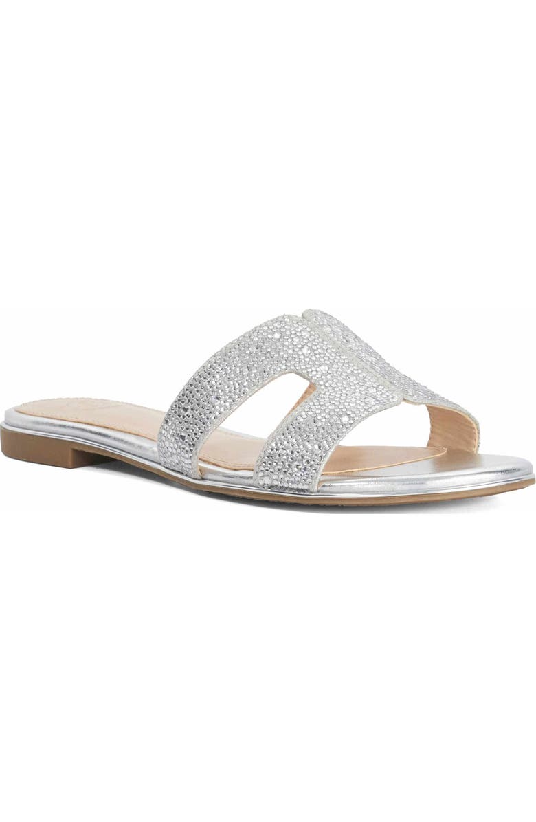 Dune London Ludlowss Embellished Slide Sandal, Main, color,