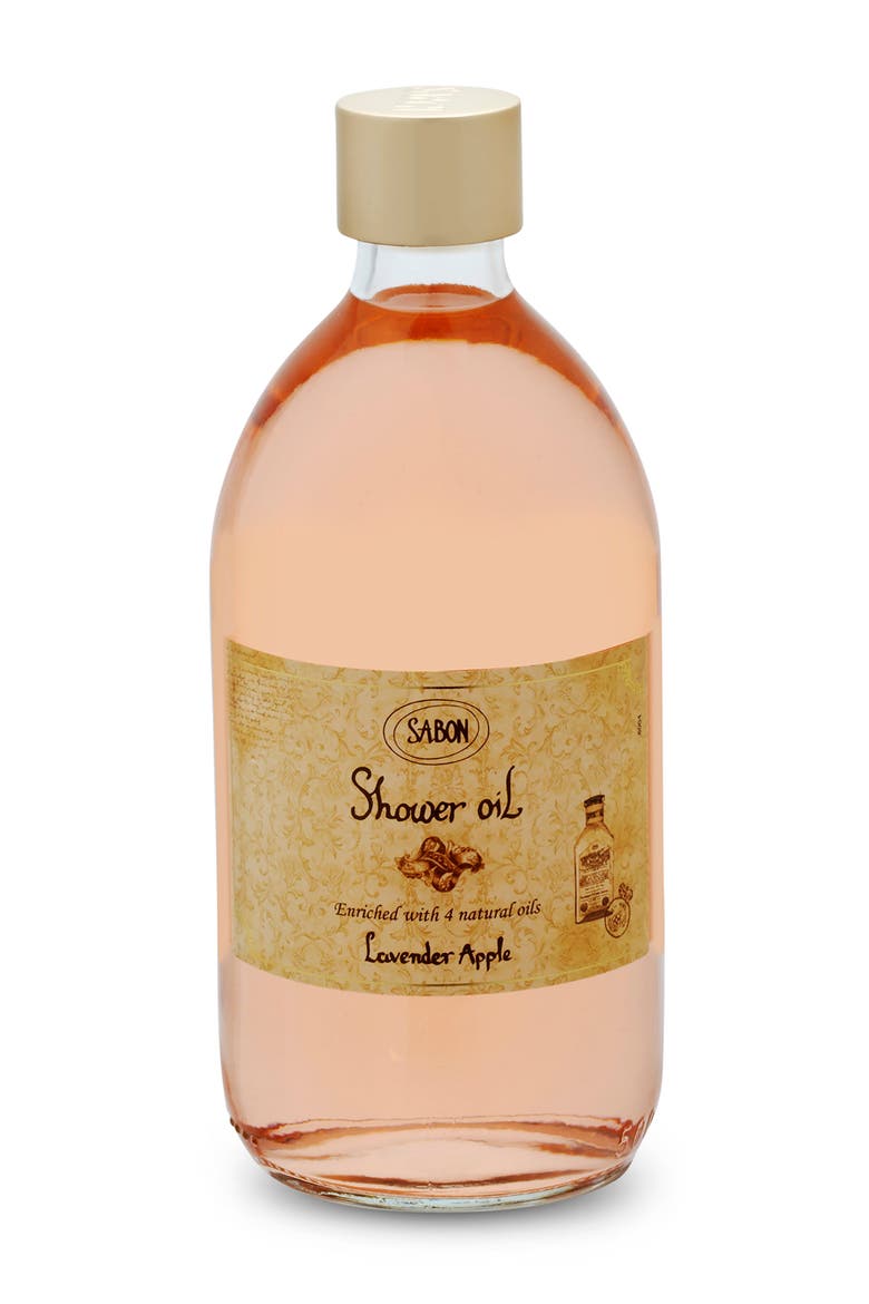 Shower Oil Lavender Apple, Main, color, 500 ml