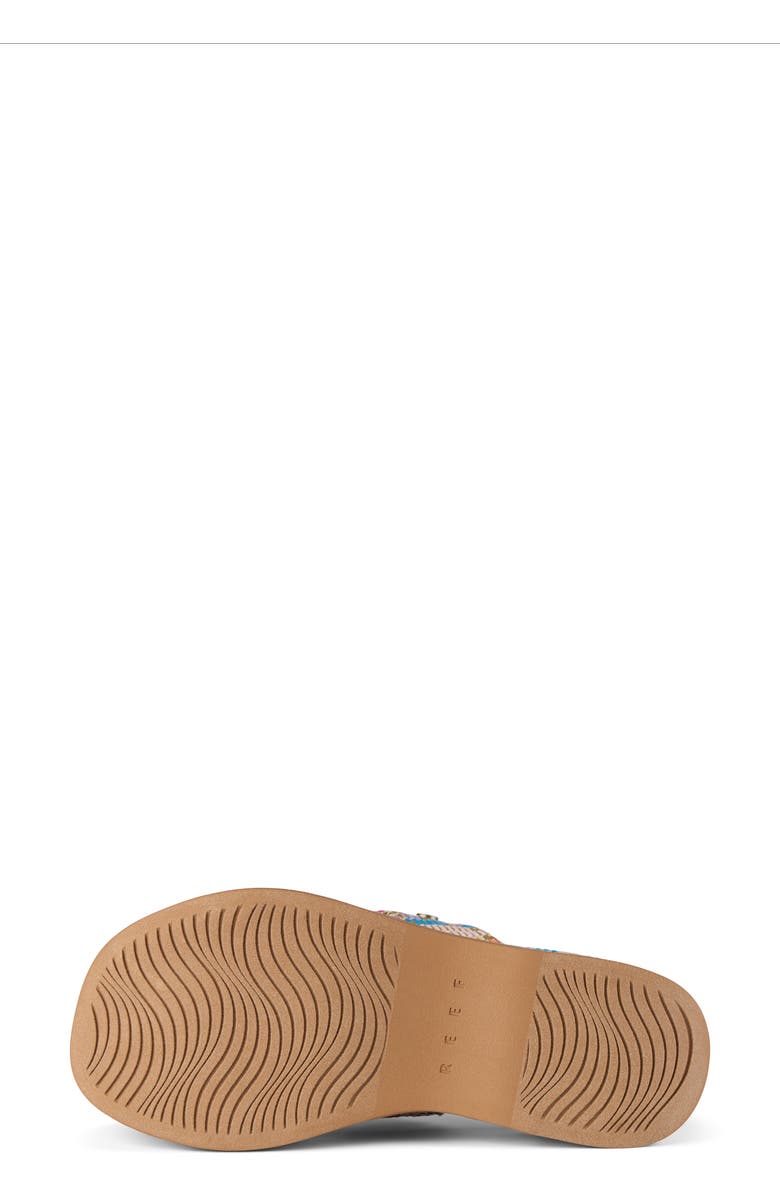 Reef Lofty Lux Hi Platform Slide Sandal, Alternate, color, Beachy Woven