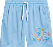 VIC GARCIA WORLD Drip Nylon Mesh Shorts