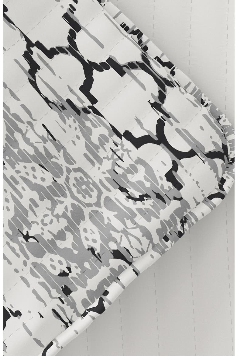 All Season Reversible Down Alternative Quilt & Sham Set, Alternate, color, LIGHT GRAY