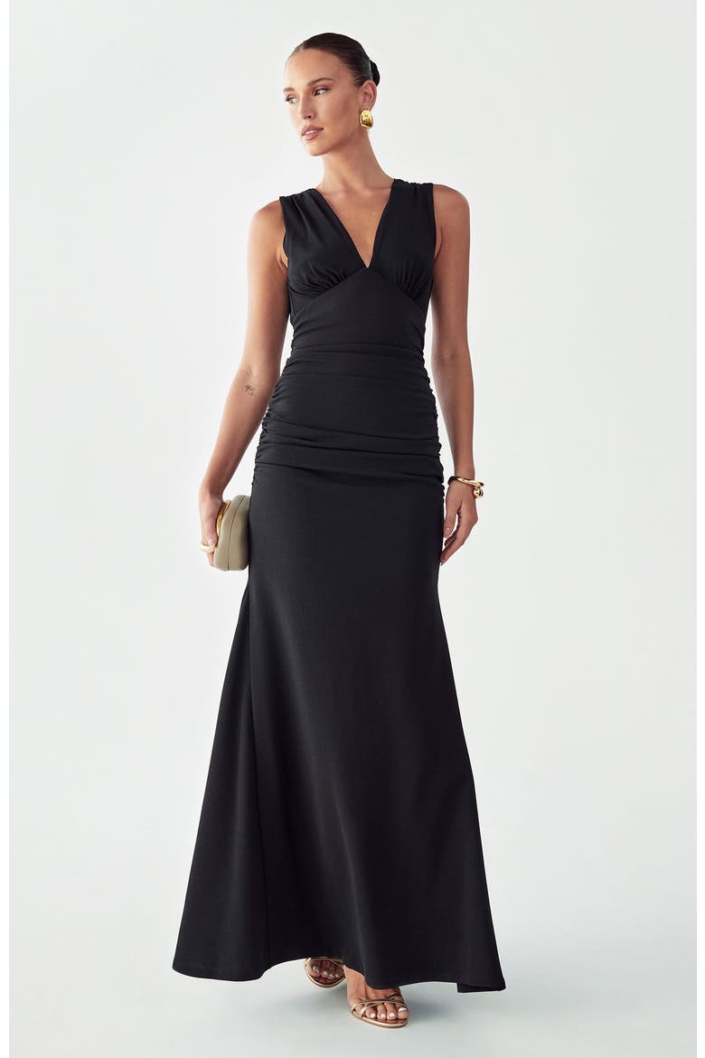 Allen Maxi Dress, Alternate, color, Black