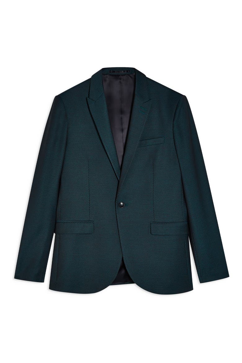 Maverick Skinny Fit Suit Jacket, Alternate, color, BLUE