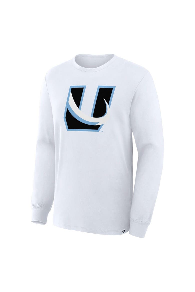 Men's Fanatics  White Utah Mammoth Alternate Logo Legacy Long Sleeve T-Shirt, Alternate, color, White