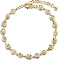Monica Vinader Lab Grown Diamond Bezel Bracelet