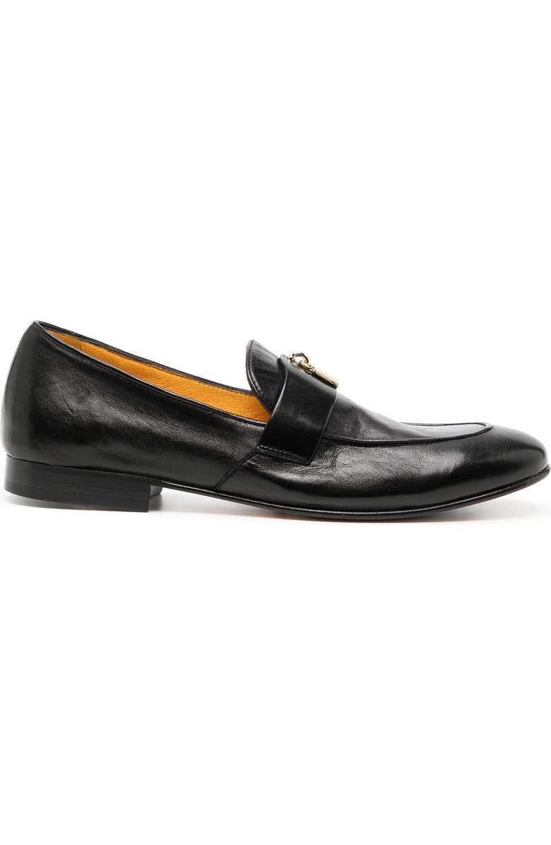Madison Maison Flat Lock Loafer, Main, color, Black