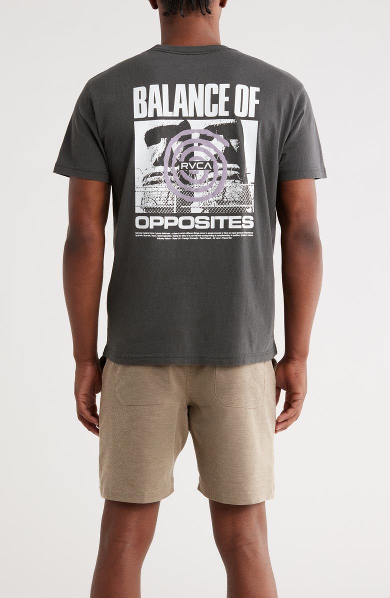 RVCA Easter Basket Cotton Graphic T-Shirt, Alternate, color, Black