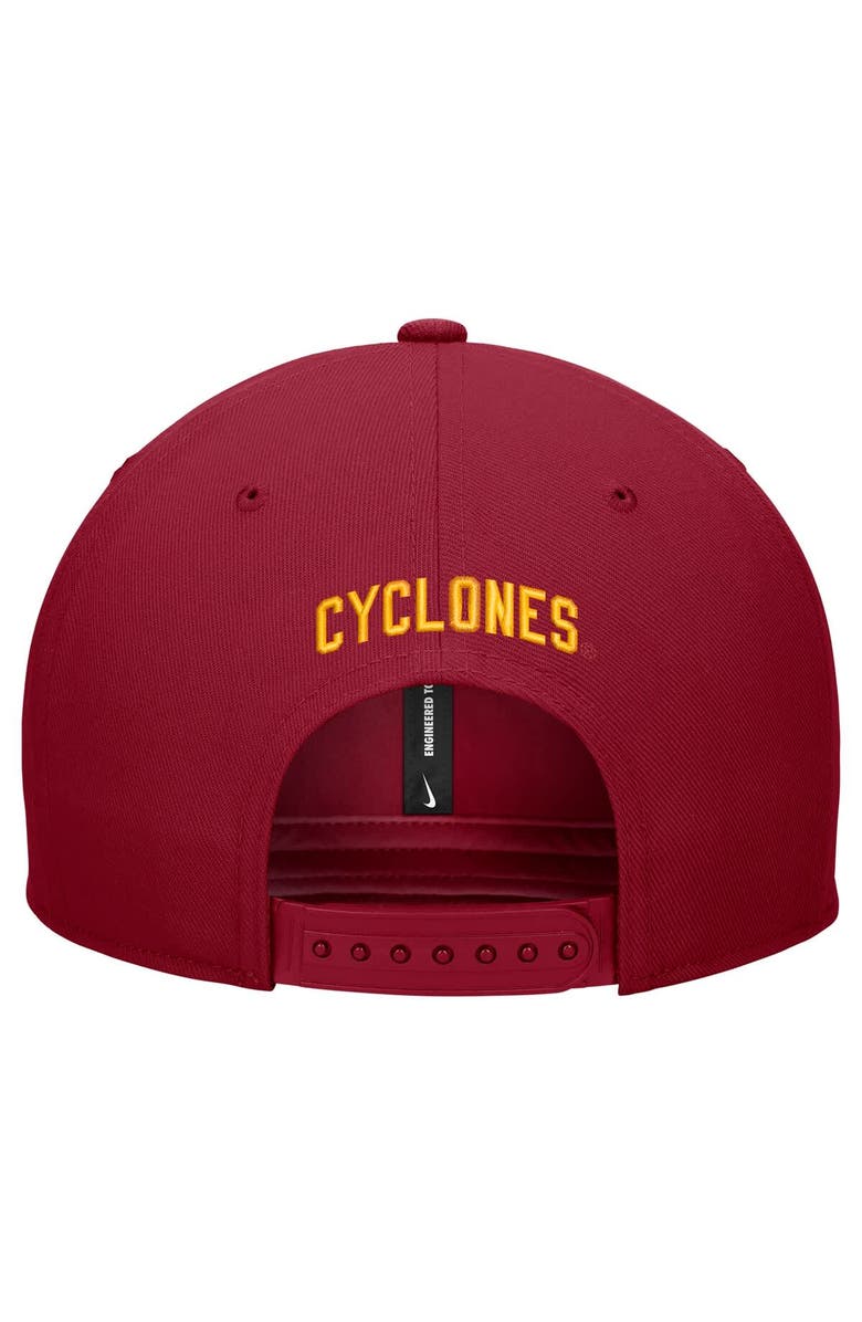 Nike Men's Nike Cardinal Iowa State Cyclones Pro Snapback Hat, Alternate, color, 