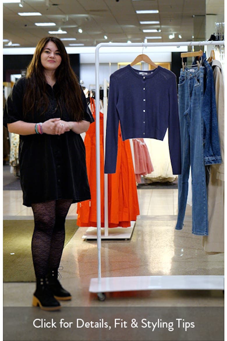Cashmere & Silk Rib Cardigan video